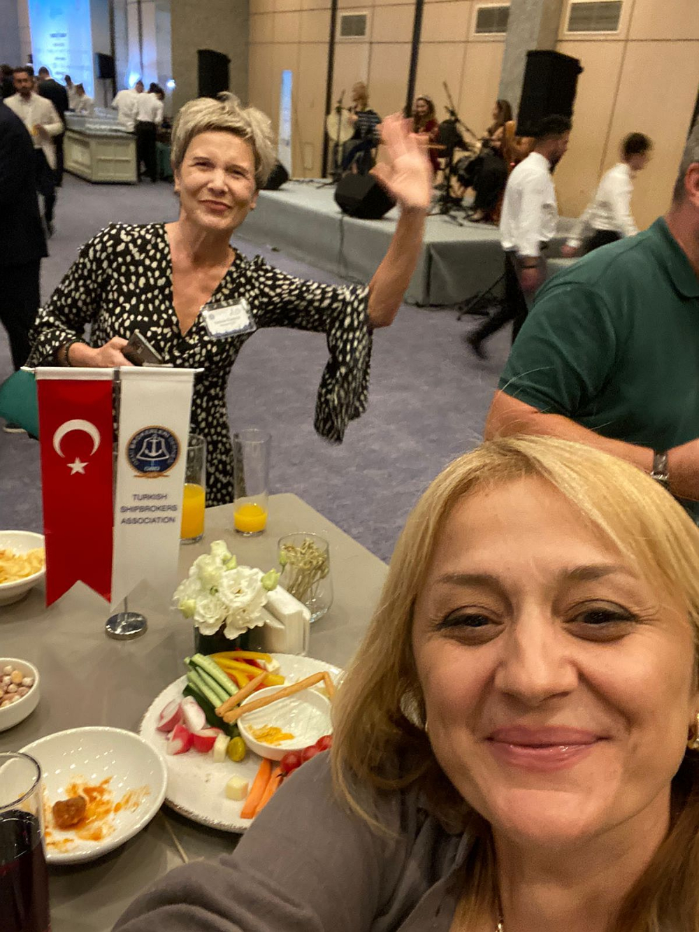 Bosphorus Shipbrokers’ Dinner' Muhabirimiz TURAJ Saidova oradaydı