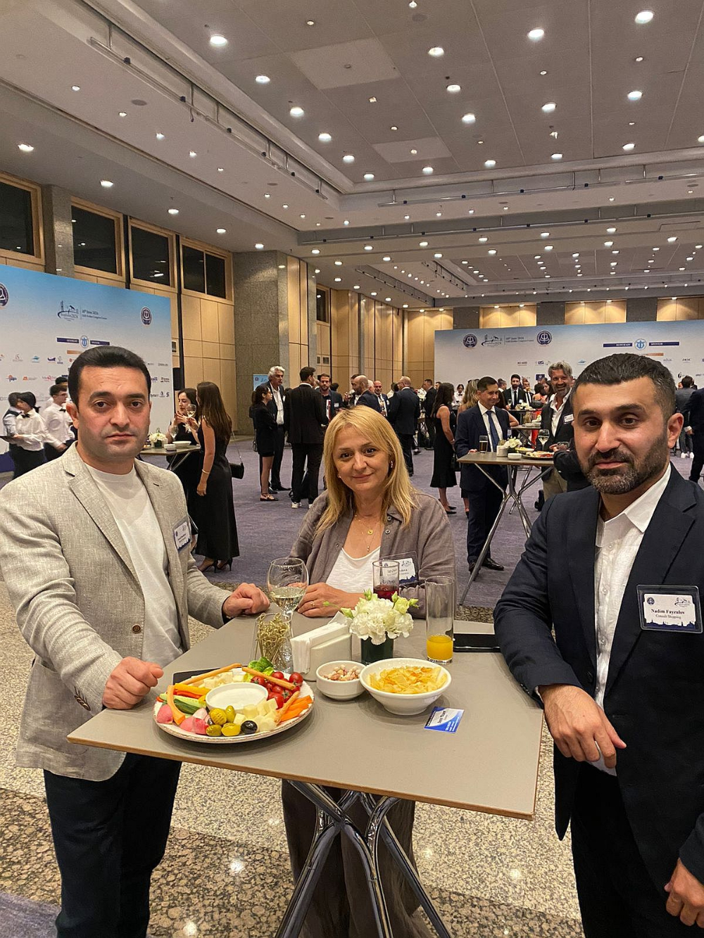 Bosphorus Shipbrokers’ Dinner' Muhabirimiz TURAJ Saidova oradaydı