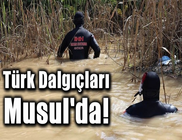 Türk Dalgıçları Musul'da!