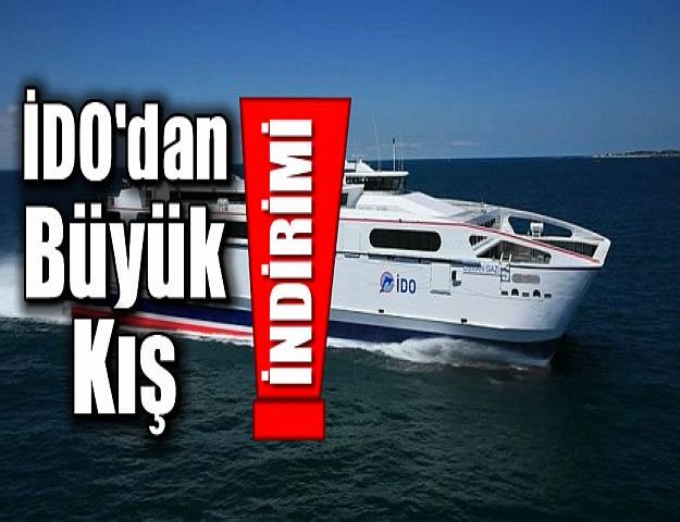 İDO'dan "Büyük Kış İndirimi"!