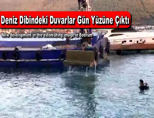 Deniz Dibindeki Duvarlar Gün Yüzüne Çıktı