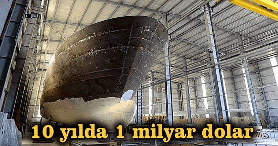 10 yılda 1 milyar dolar