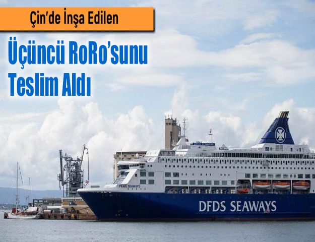 Çin’de İnşa Edilen Üçüncü RoRo’sunu Teslim Aldı