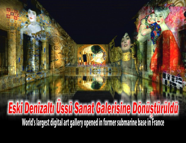 Eski Denizaltı Üssü Sanat Galerisine Dönüştürüldü