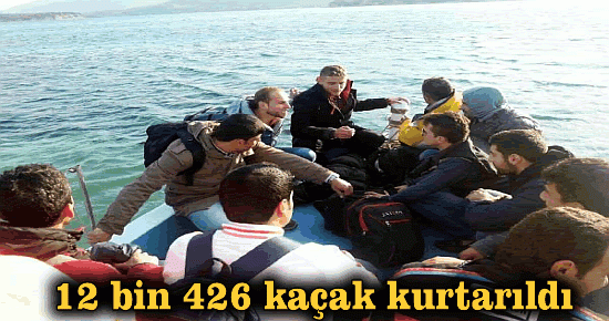 12 bin 426 kaçak kurtarıldı