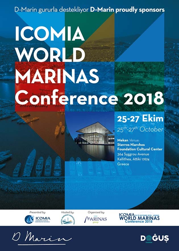 D-Marin, ICOMIA Dünya Marinalar Konferansının Ana Sponsoru