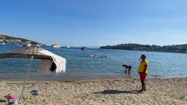 Bodrum plajlarında güvenli sezon için çalışılıyor