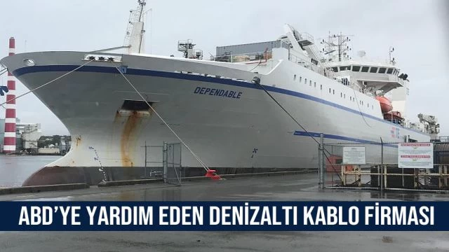 Çin'e karşı ABD'ye Yardım Eden Denizaltı Kablo Firması