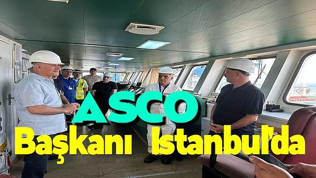 ASCO başkanı İstanbul'da