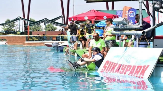 Kayseri’de Wakeboard rüzgarı