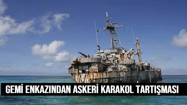 Gemİ enkazından askerİ karakol tartışması