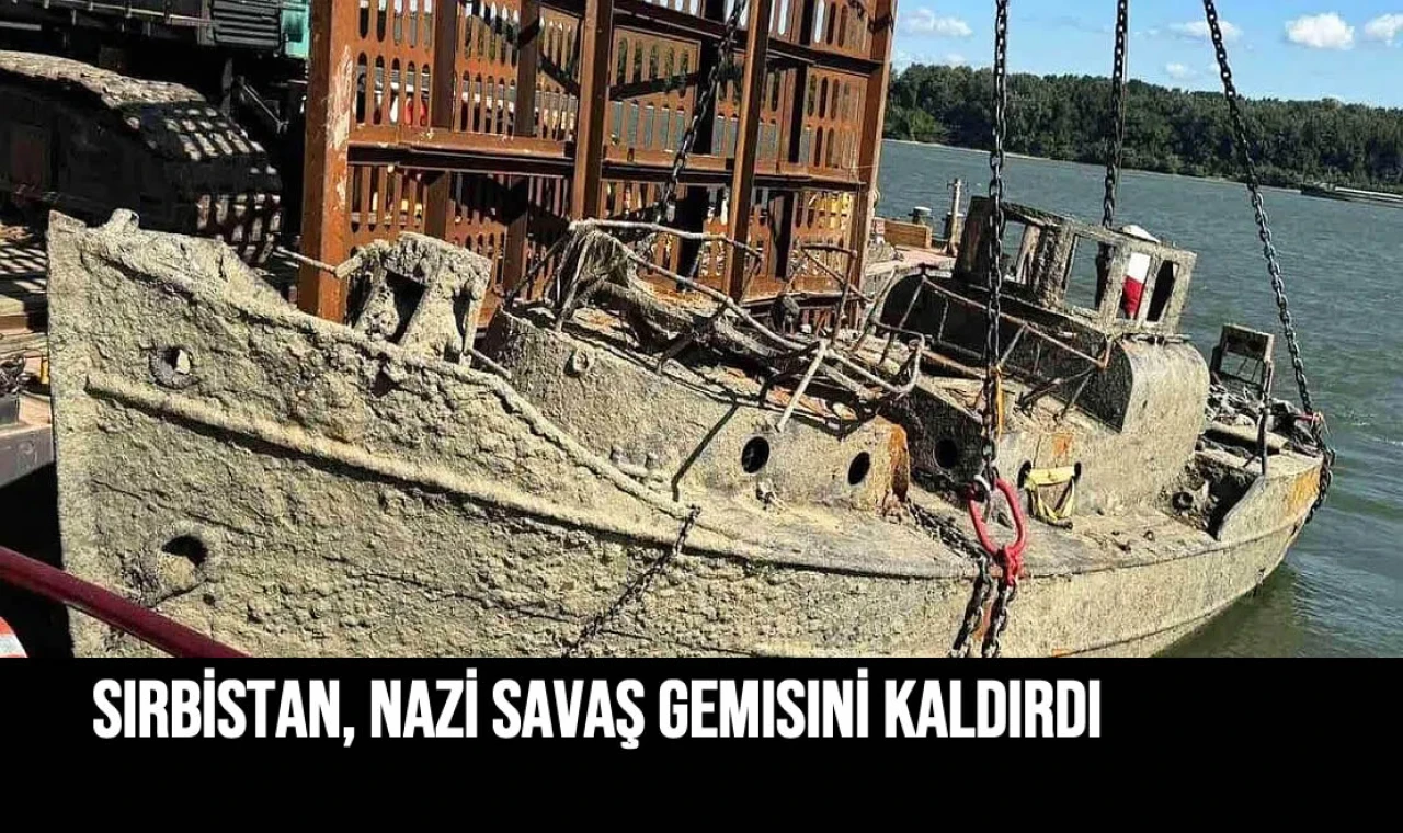 Sırbİstan, Nazİ Savaş Gemisinİ kaldırdı