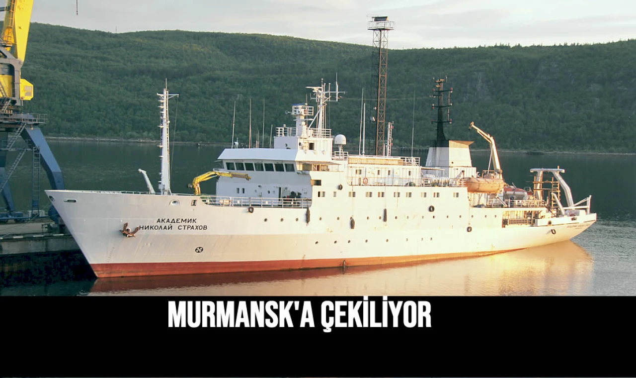 Murmansk'a çekiliyor