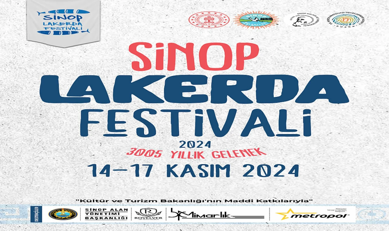 SİNOP LAKERDA FESTİVALİ 14 KASIM’DA BAŞLIYOR