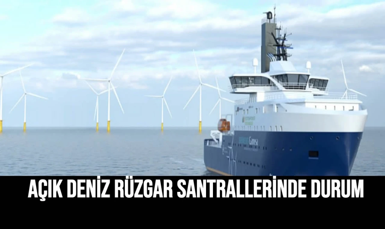 Açık Deniz Rüzgar Santrallerinde Durum