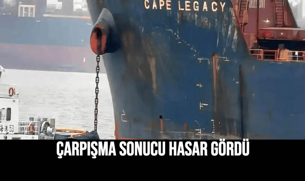 Çarpışma Sonucu Hasar Gördü