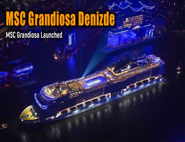 MSC Grandiosa Denizde