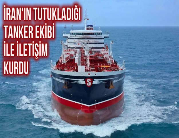 İran'ın Tutukladığı Tanker Ekibi ile İletişim Kurdu