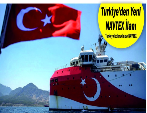 Türkiye'den Yeni NAVTEX İlanı