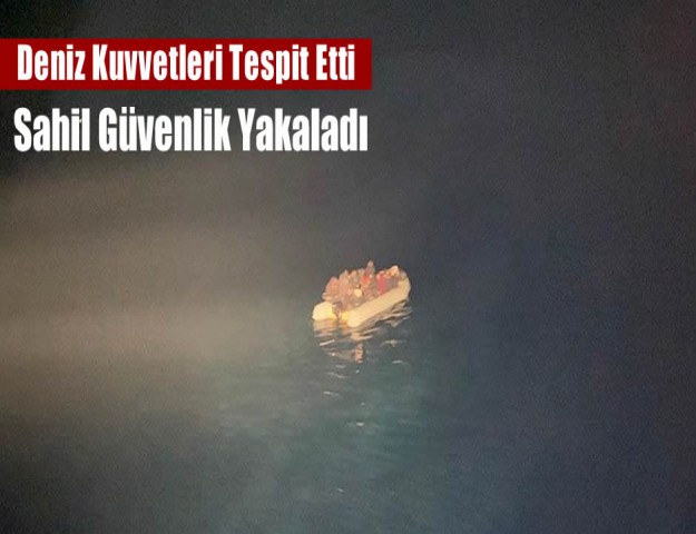 Deniz Kuvvetleri Tespit Etti, Sahil Güvenlik Yakaladı