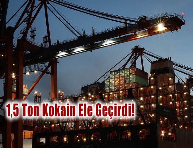 1,5 Ton Kokain Ele Geçirdi!