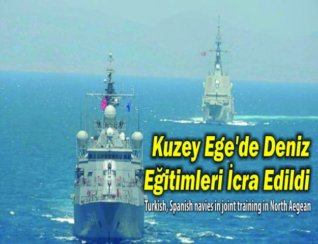 Kuzey Ege'de Deniz Eğitimleri İcra Edildi