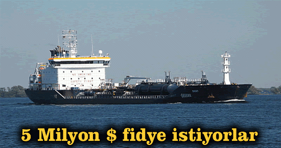 5 Milyon $ fidye istiyorlar