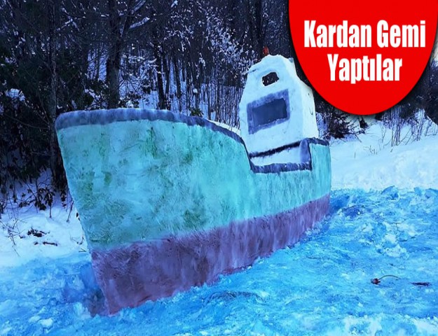 Kardan Gemi Yaptılar