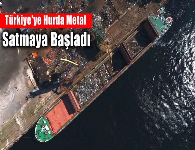 Türkiye'ye Hurda Metal Satmaya Başladı