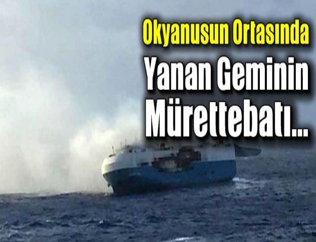 Okyanusun Ortasında Yanan Geminin Mürettebatı...