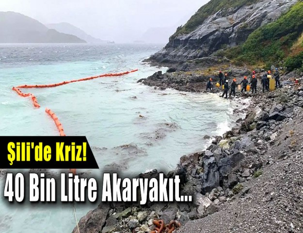 Şili'de Kriz! 40 Bin Litre Akaryakıt...