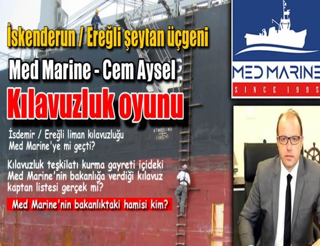 Med Marine Cem Aysel Kılavuz kaptan oyunu