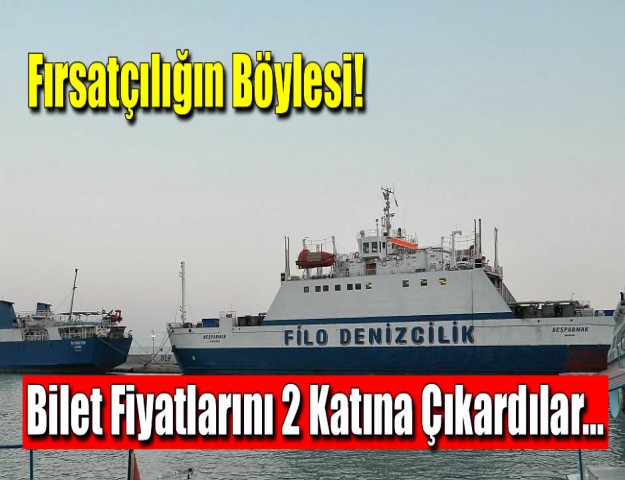 Fırsatçılığın Böylesi! Bilet Fiyatlarını 2 Katına Çıkardılar...