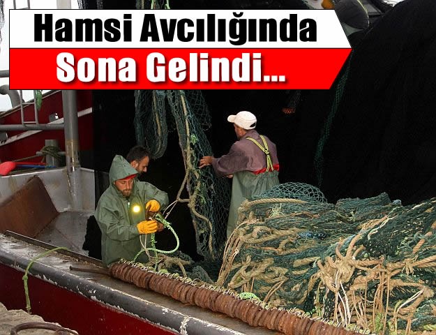 Hamsi Avcılığında Sona Gelindi