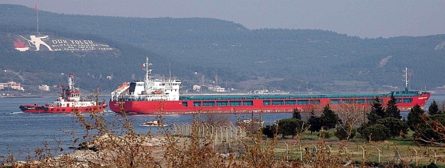 Çanakkale Boğazı'nda gemi kazası