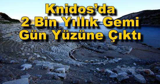 Knidos'da 2 Bin Yıllık Gemi Gün Yüzüne Çıktı