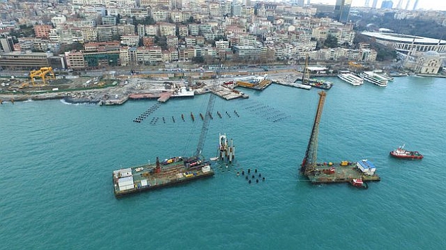 Kabataş'taki 'Martı Projesi' ilerliyor