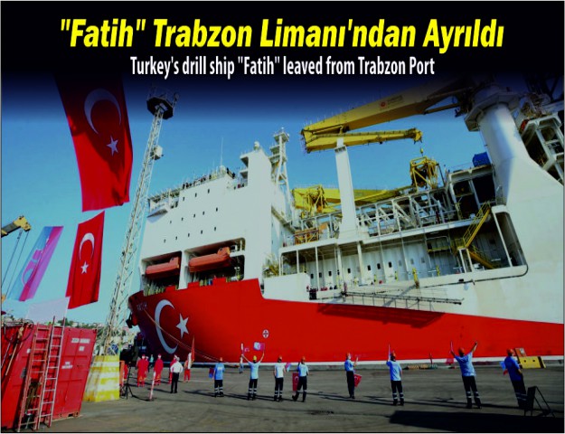 "Fatih" Trabzon Limanı'ndan Ayrıldı