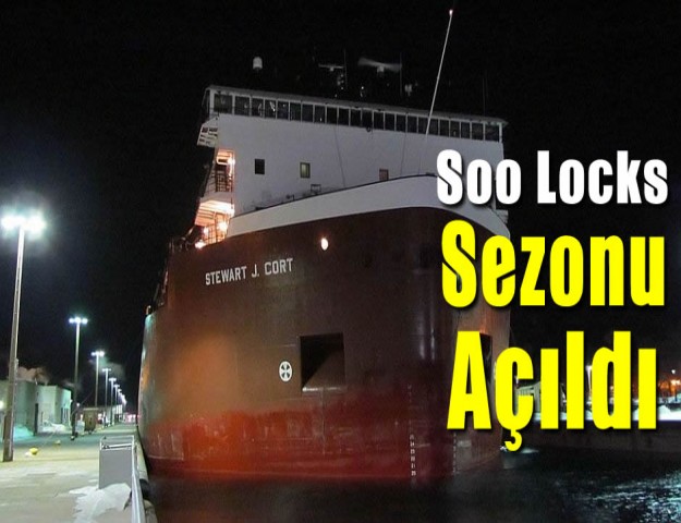 Soo Locks Sezonu Açıldı