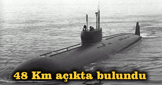 ABD' nin 48 Km açığında bulundu