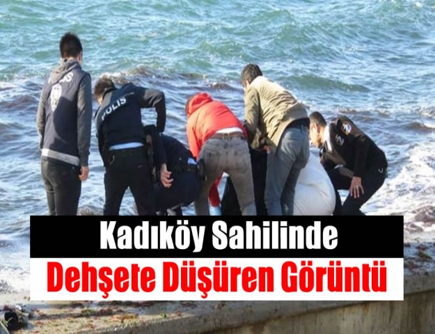 Kadıköy Sahilinde Dehşete Düşüren Görüntü