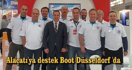 Alaçatı'ya destek Boot Düsseldorf'da