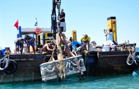 Alanya'da Denizden Lahit Çıktı 