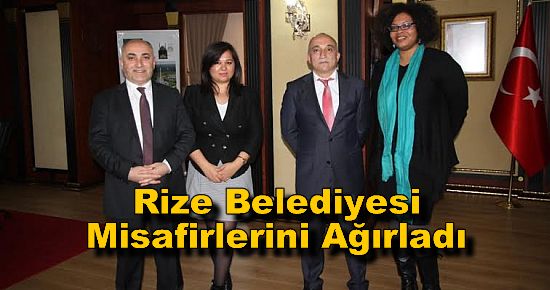 Amerika Ankara Büyükelçiliği'nden Rize Belediyesi'ne Ziyaret