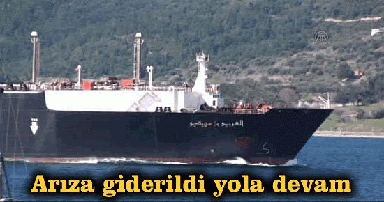 Arıza giderildi yola devam