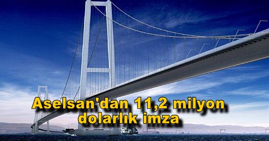 Aselsan'dan 11,2 milyon dolarlık imza