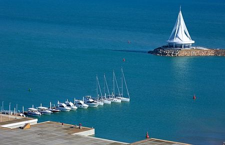 Awaza'da Bölgenin İlk Marinası Hayata Girdi