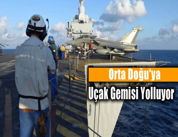 Orta Doğu'ya Uçak Gemisi Yolluyor