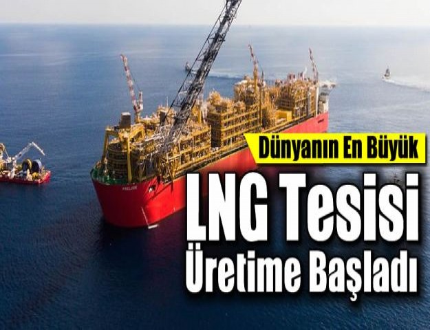 Dünyanın En Büyük LNG Tesisi Üretime Başladı