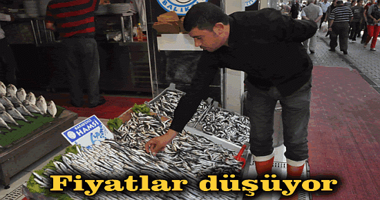 Balık fiyatları düşüyor